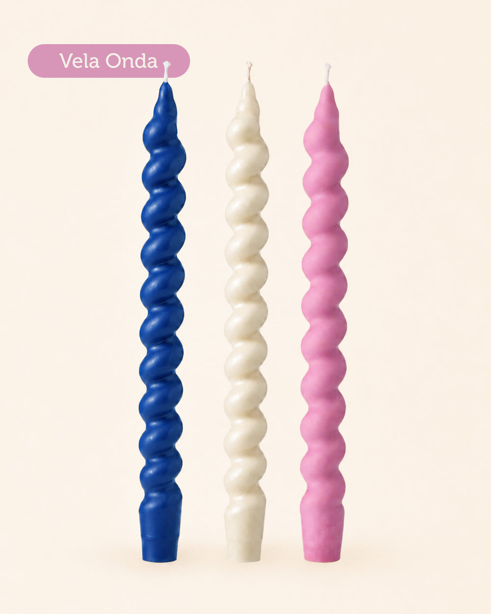 Kit Trio Velas Decorativas
