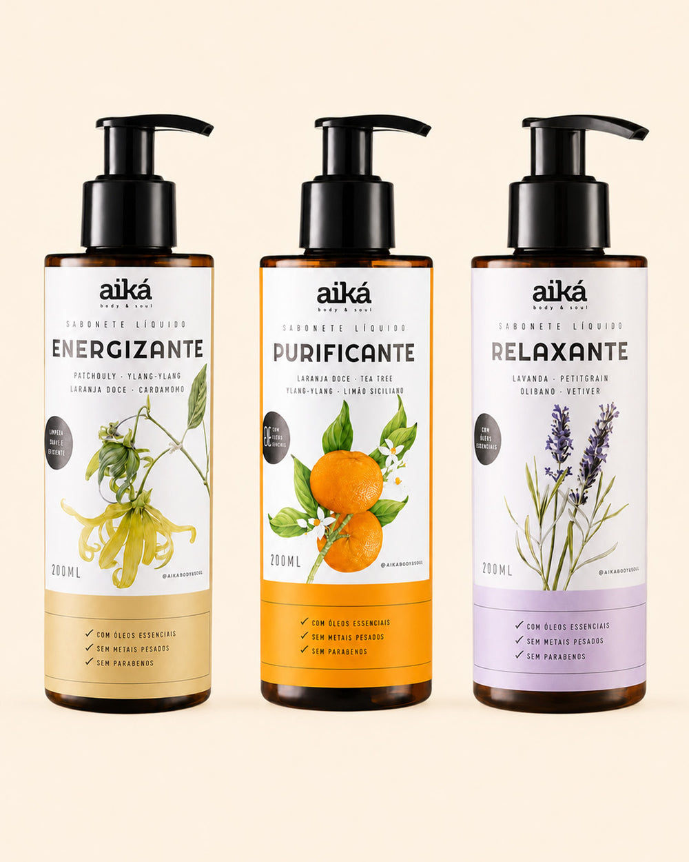 Kit Sabonetes Líquidos